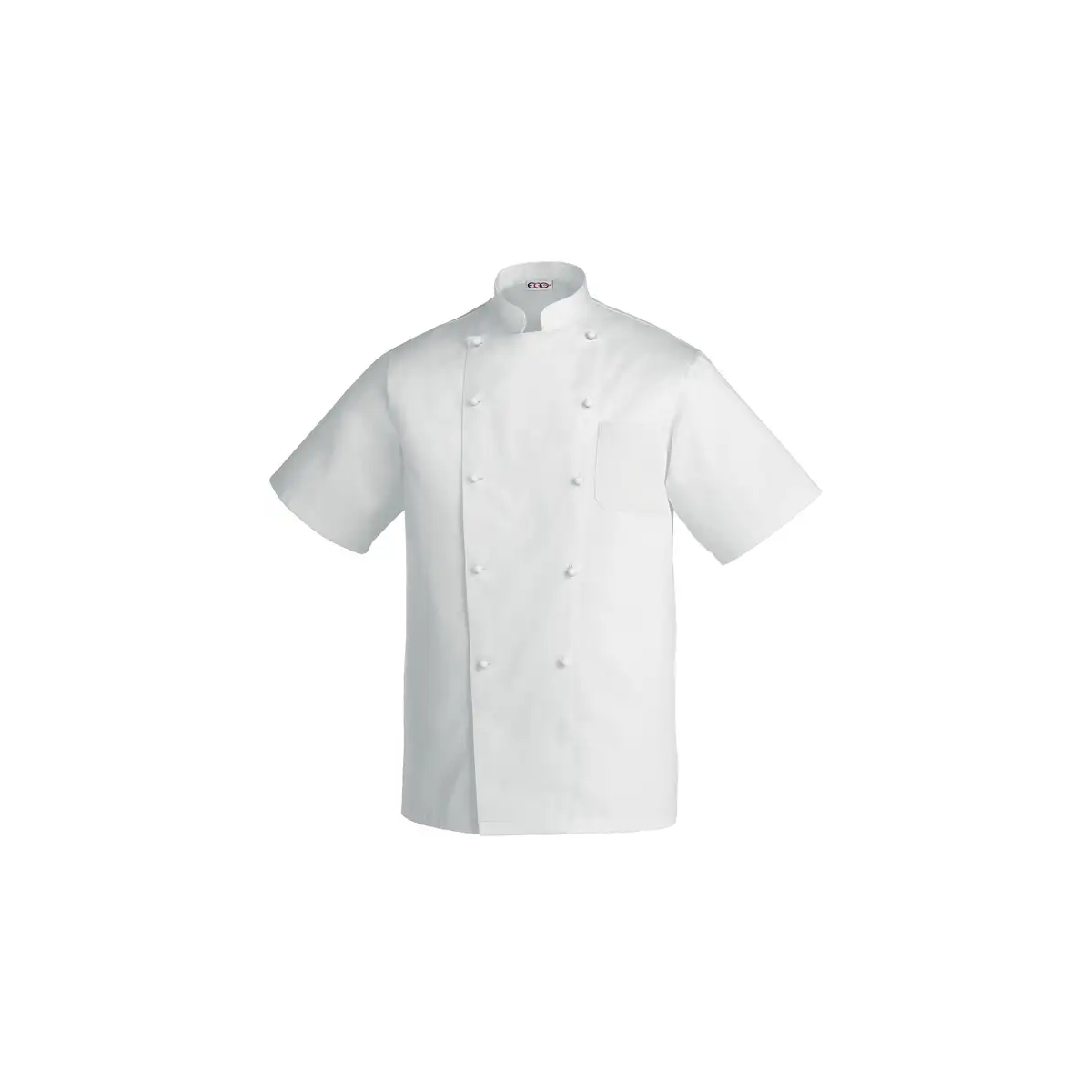 CHAQUETA DE COCINA MANGA CORTA
