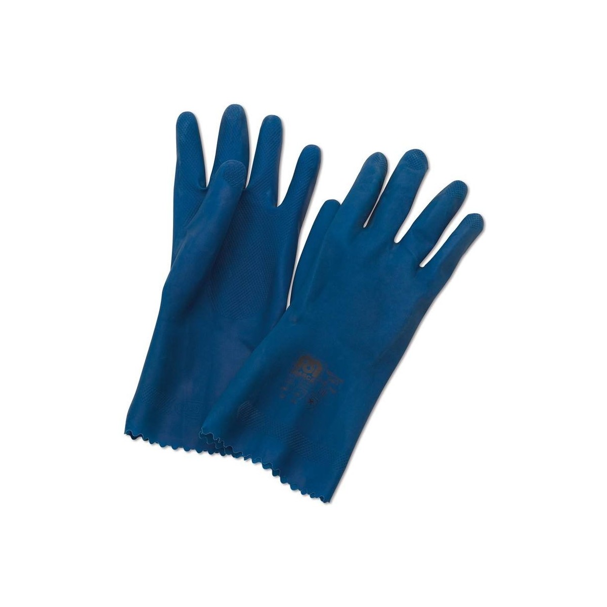 GUANTE LATEX AZUL