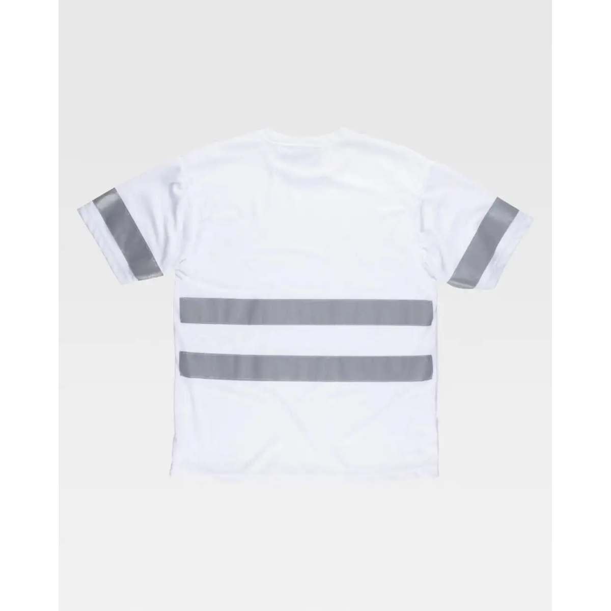 CAMISETA MANGA CORTA CINTAS REFLECTANTES