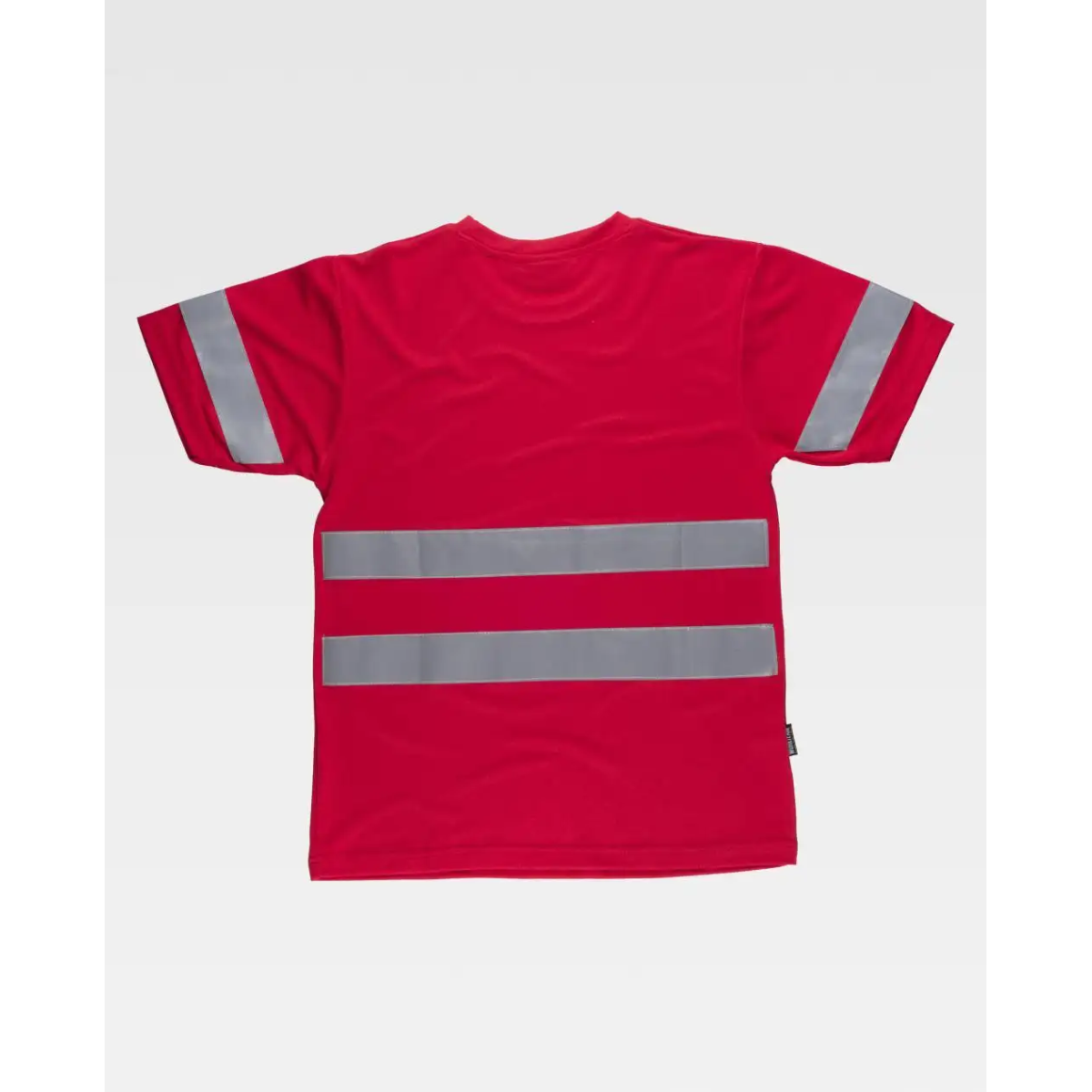 CAMISETA MANGA CORTA CINTAS REFLECTANTES
