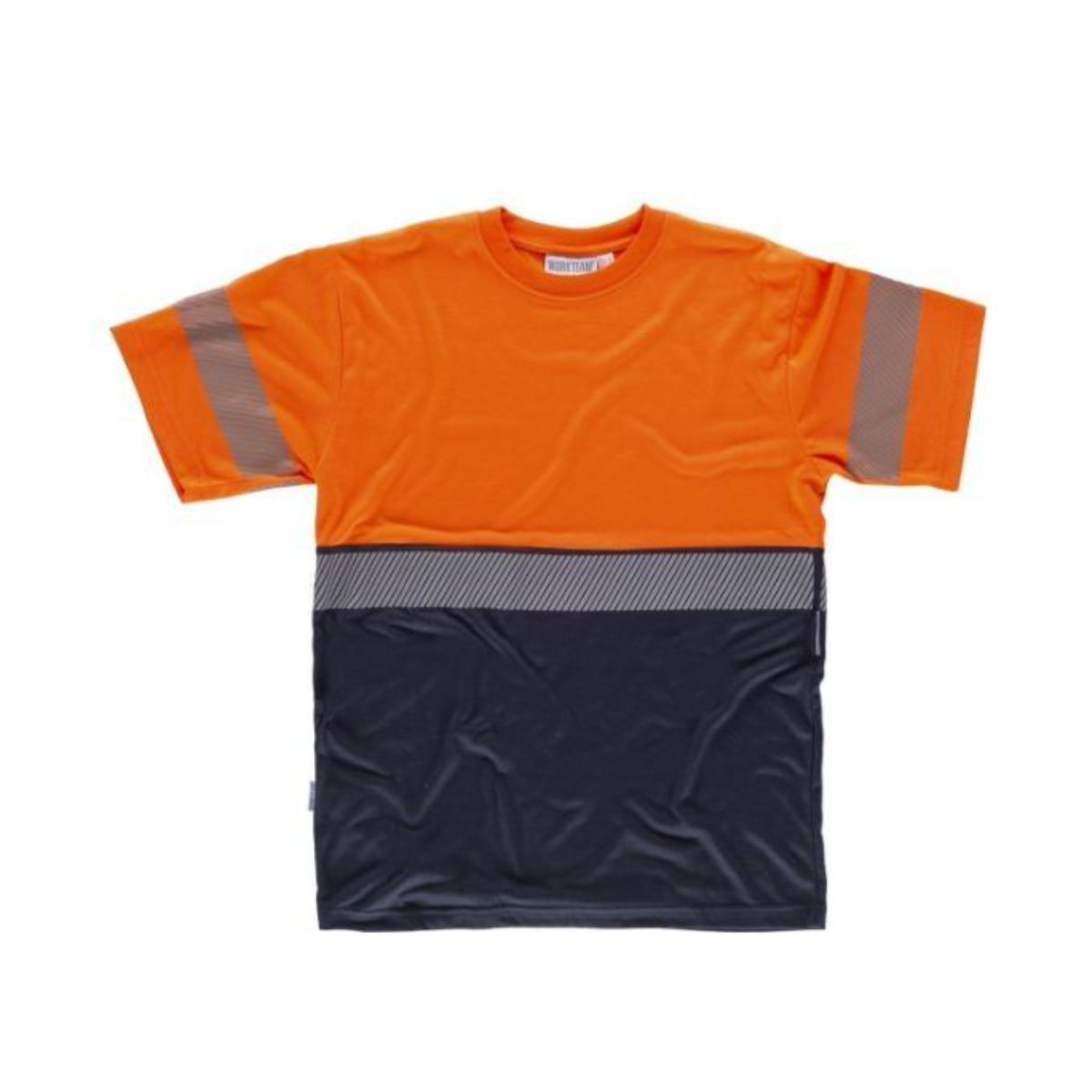 CAMISETA MANGA CORTA COMBINADA