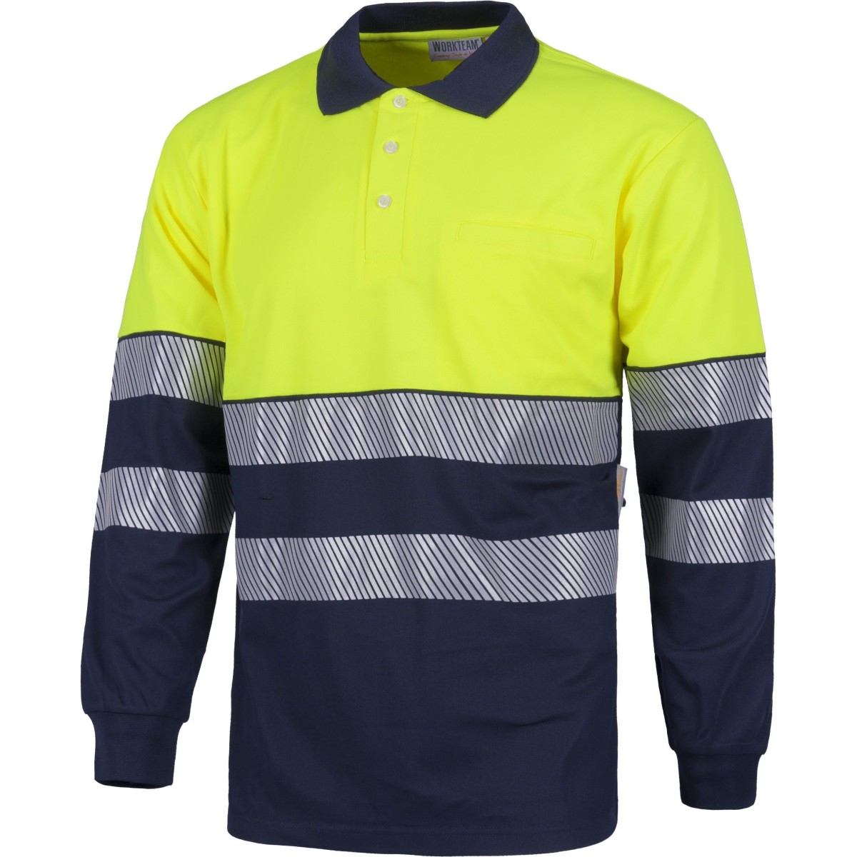 POLO M/L COMBINADO ALTA VISIBILIDAD