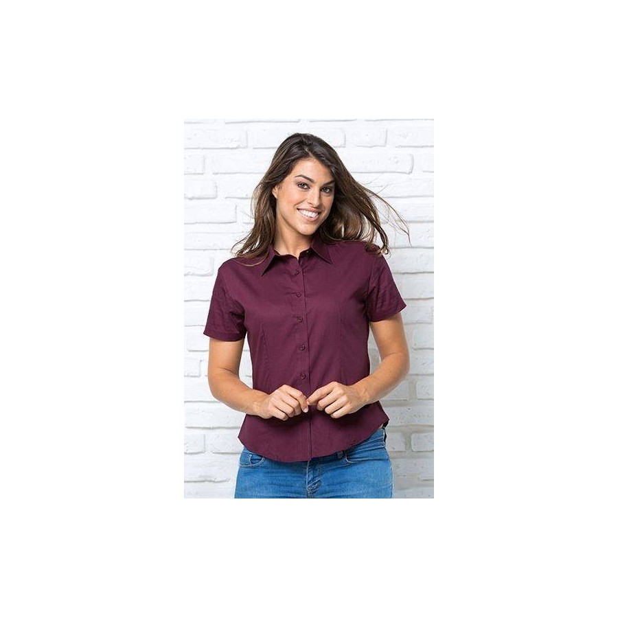 CAMISA MANGA CORTA POPELIN SRA