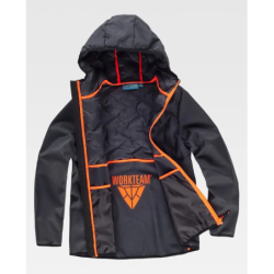 CHAQUETA WORKSHELL ACOLCHADA MUJER