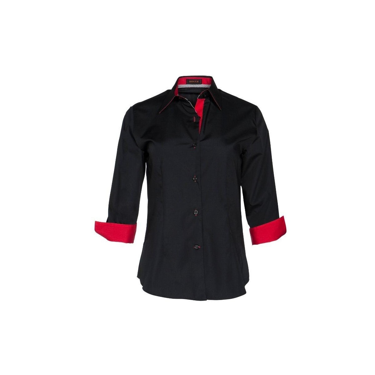 CAMISA COMBINADA DE MUJER HOSTELERÍA