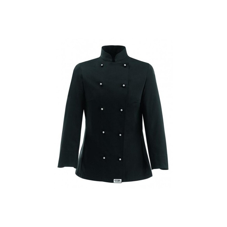 ⭐ CHAQUETA COCINA ENTALLADA CON BOTONES | Azules de Vergara