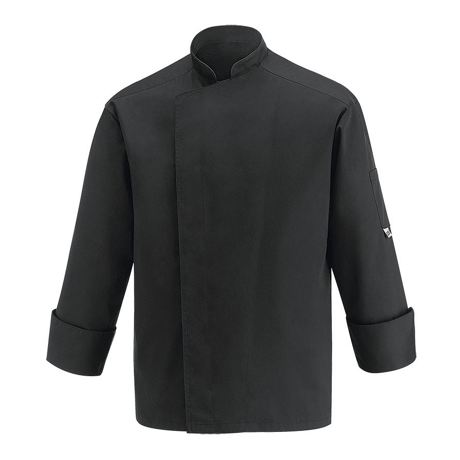 CHAQUETA COCINA TODO NEGRO