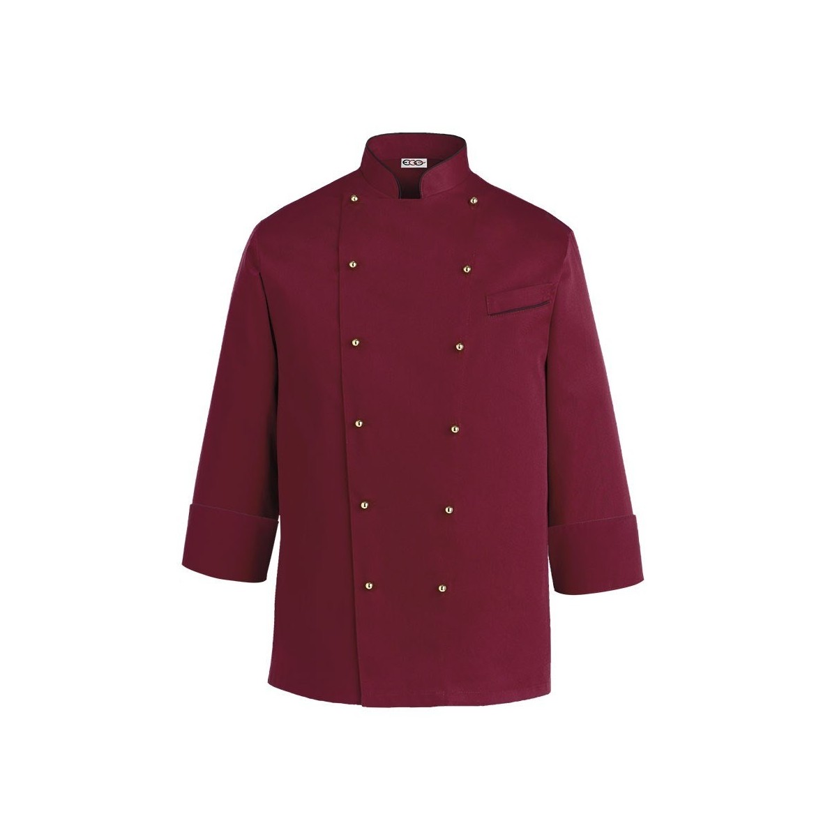 CHAQUETA COCINA BOTÓN ORO