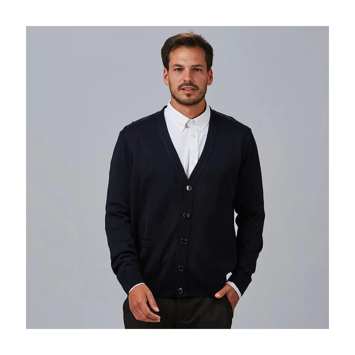 CHAQUETA DE PUNTO HOMBRE