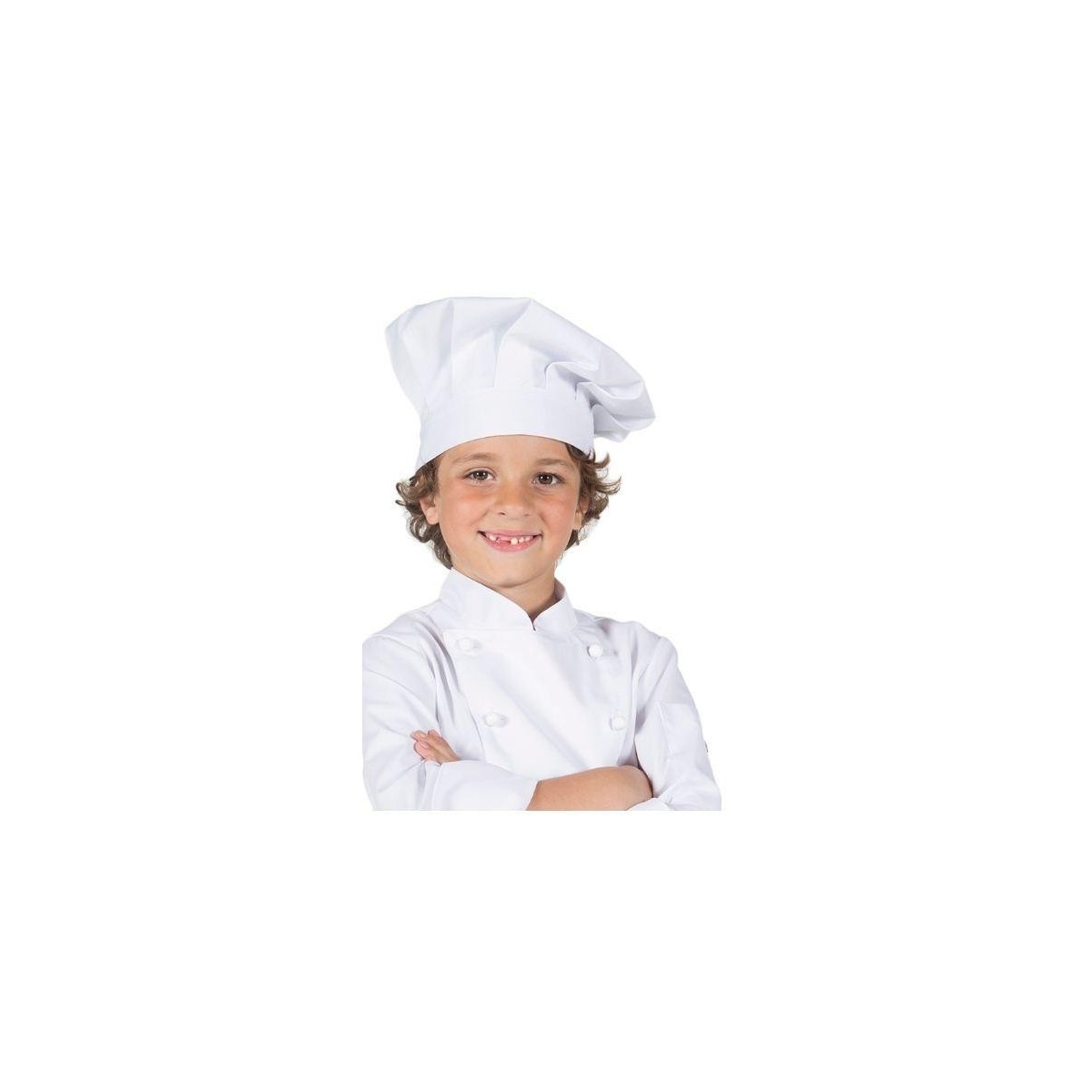 GORRO CHEF JUNIOR BLANCO