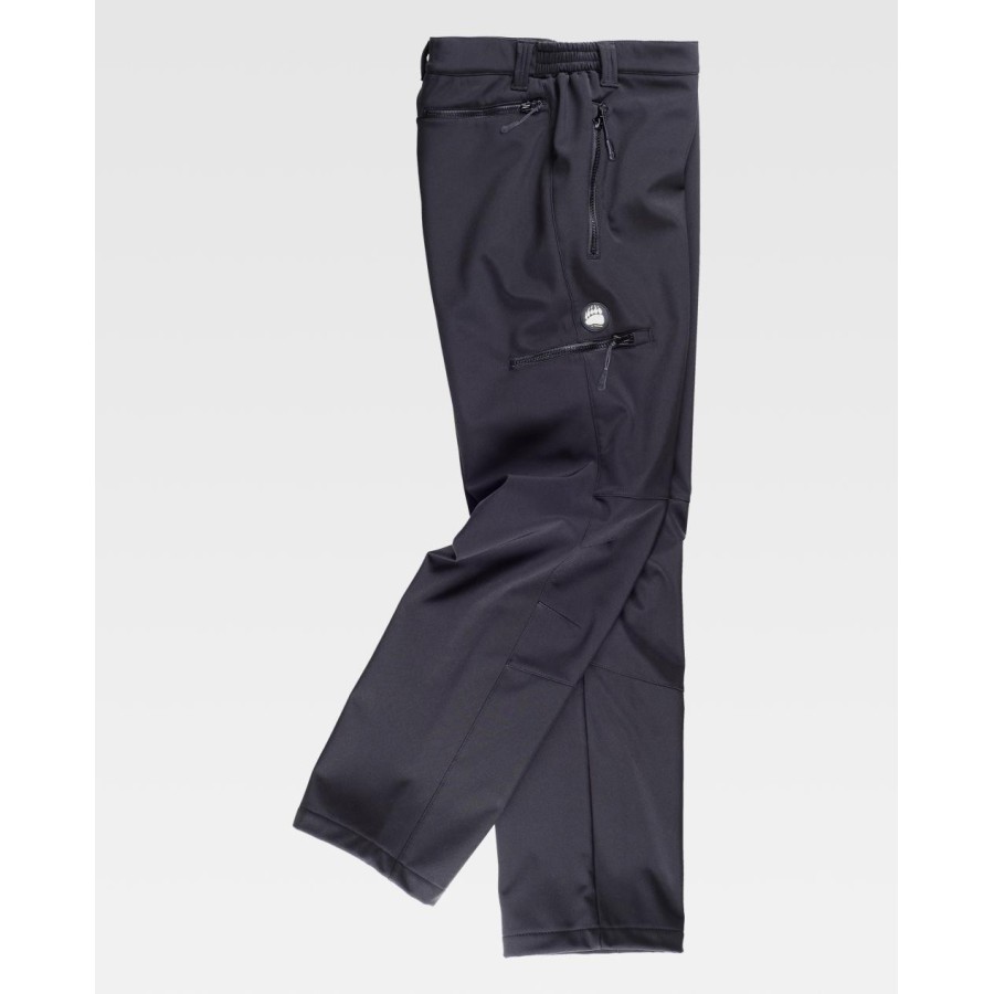 PANTALON WORKSHELL Negro