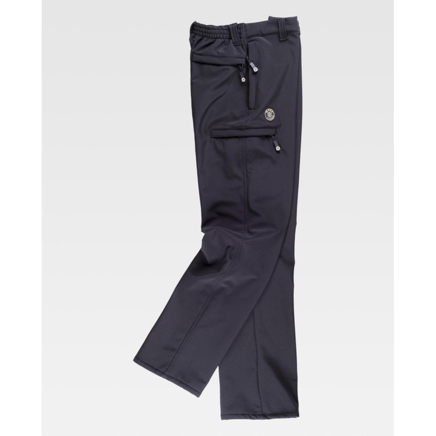 PANTALON WORKSHELL Negro