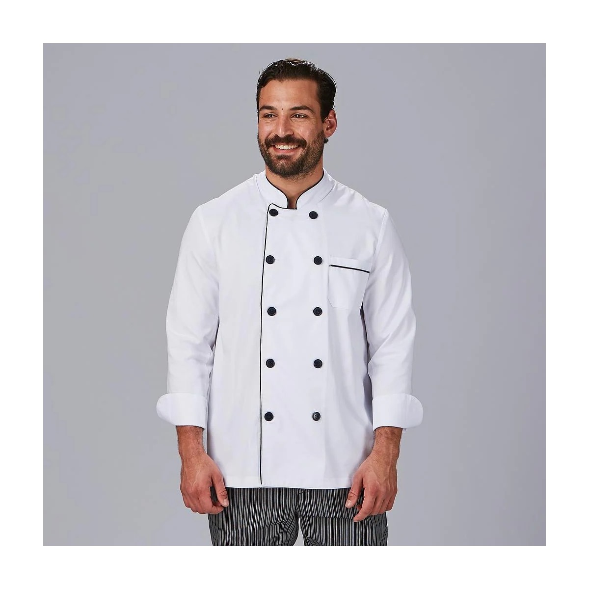 CHAQUETA COCINERO MANGA LARGA