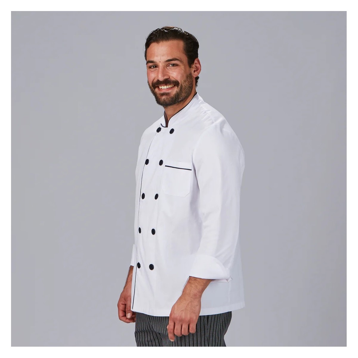 CHAQUETA COCINERO MANGA LARGA