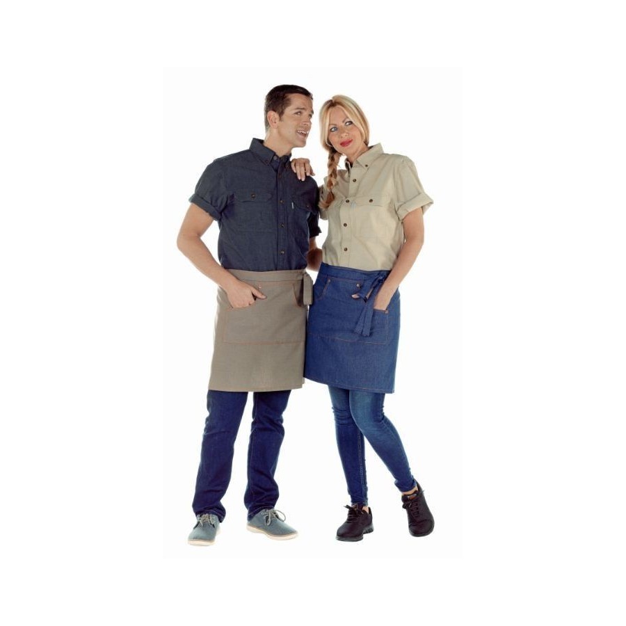 Delantal Corto Unisex 