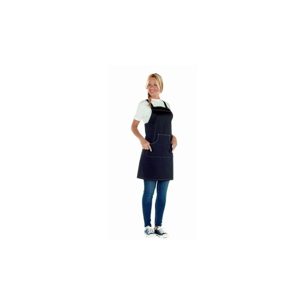 DELANTAL UNISEX BOTONES