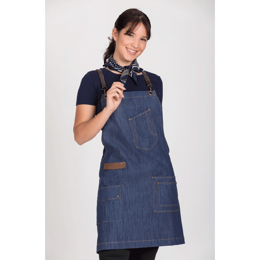 DELANTAL PETO DENIM
