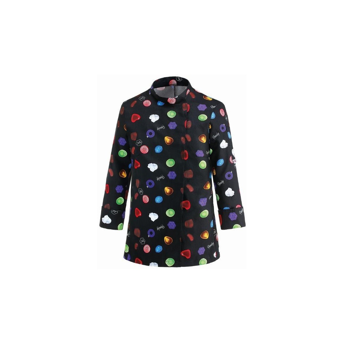 CHAQUETA COCINA MUJER ESTAMPADA