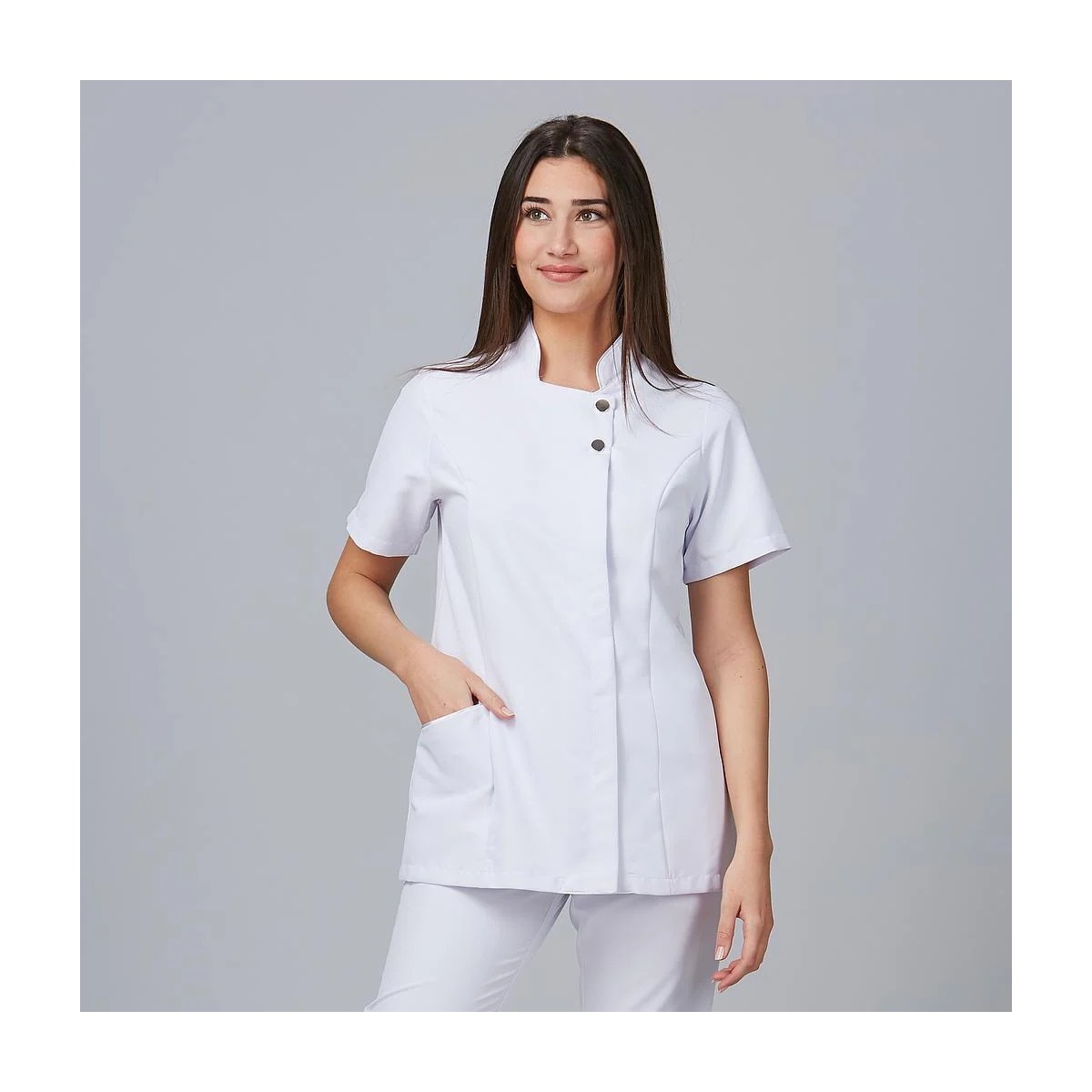 CASACA MUJER M/C BOTONES
