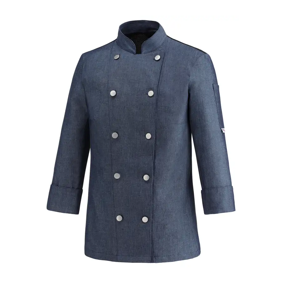 ⭐ CHAQUETA COCINA MUJER | Azules de Vergara