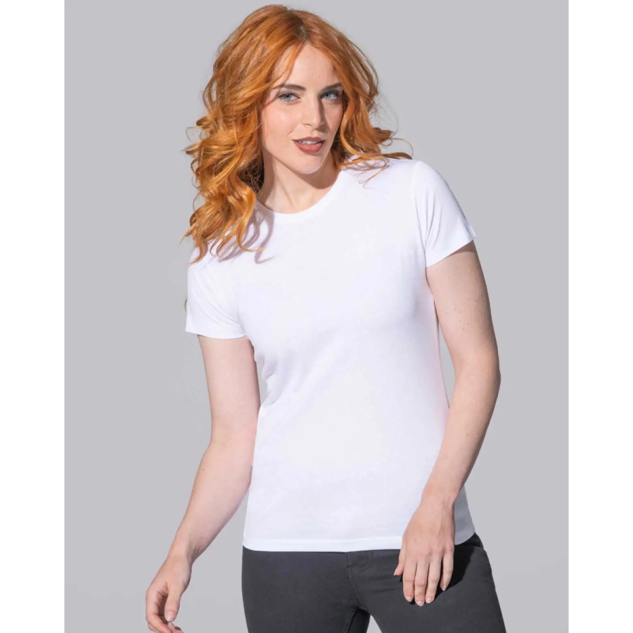 ⭐ CAMISETA CHICA SEMI ENTALLADA | Azules de Vergara