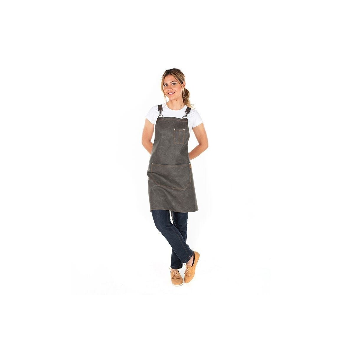DELANTAL CON PETO UNISEX HOSTELERÍA