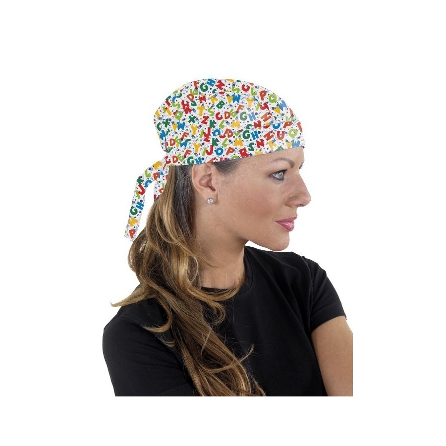 Gorro Bandana Alfabeto