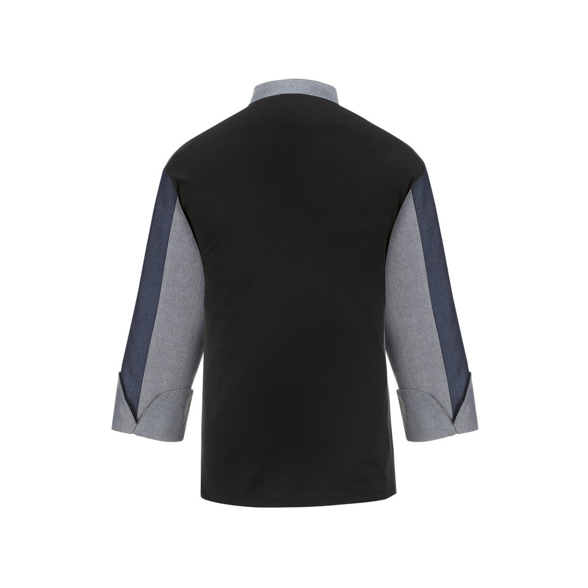 CHAQUETA COCINA SLIM AZUL