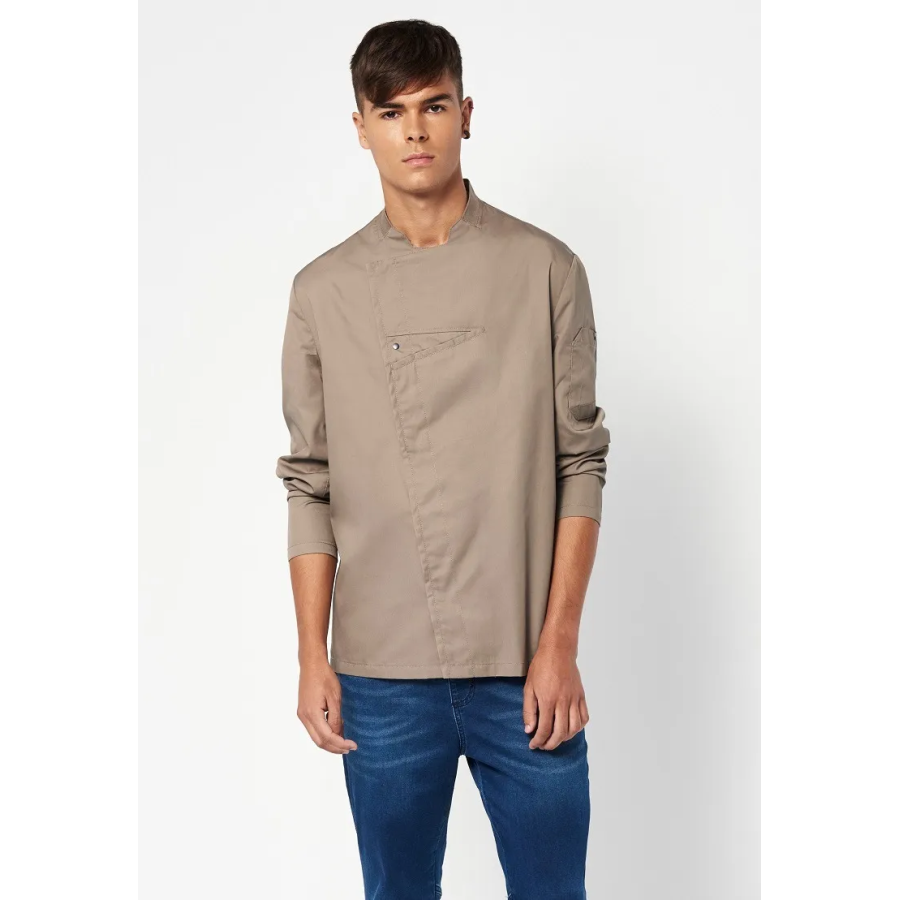 CHAQUETA COCINA RIB kaky EJEMPLO DE USO
