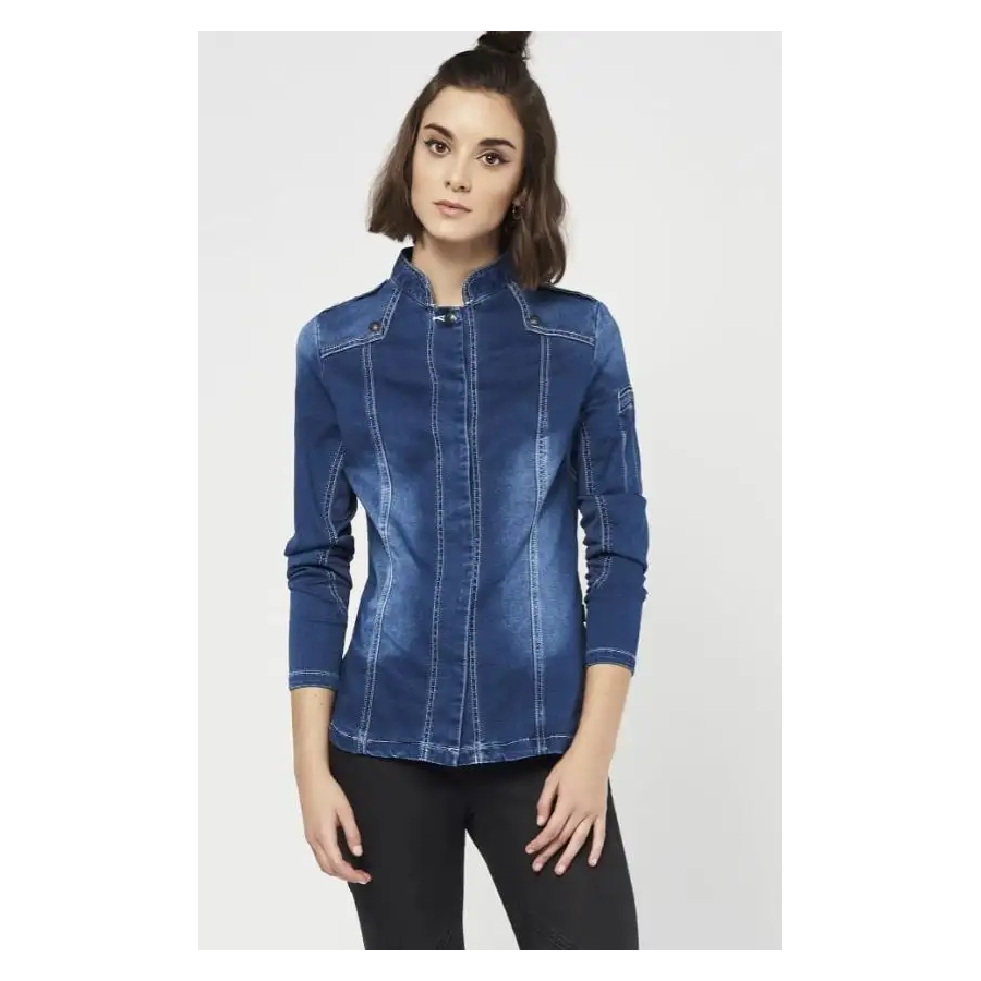 CHAQUETA COCINA MUJER DENIM MODELO