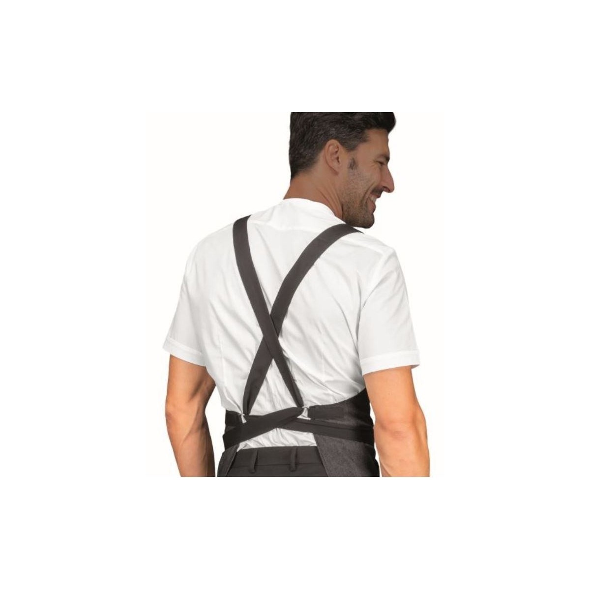 DELANTAL PETO BICOLOR VAQUERO