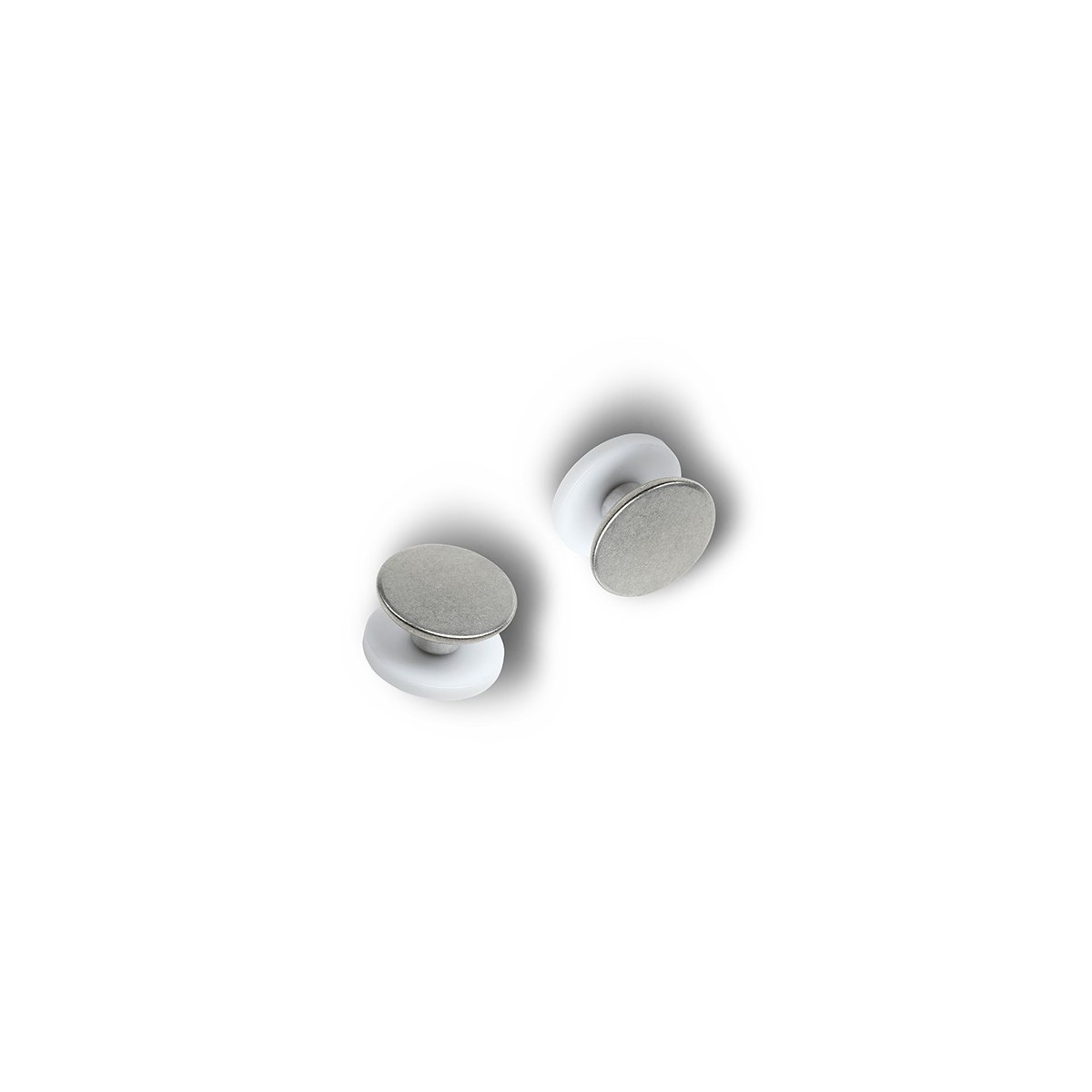 DELANTAL PETO GRIS BITONO