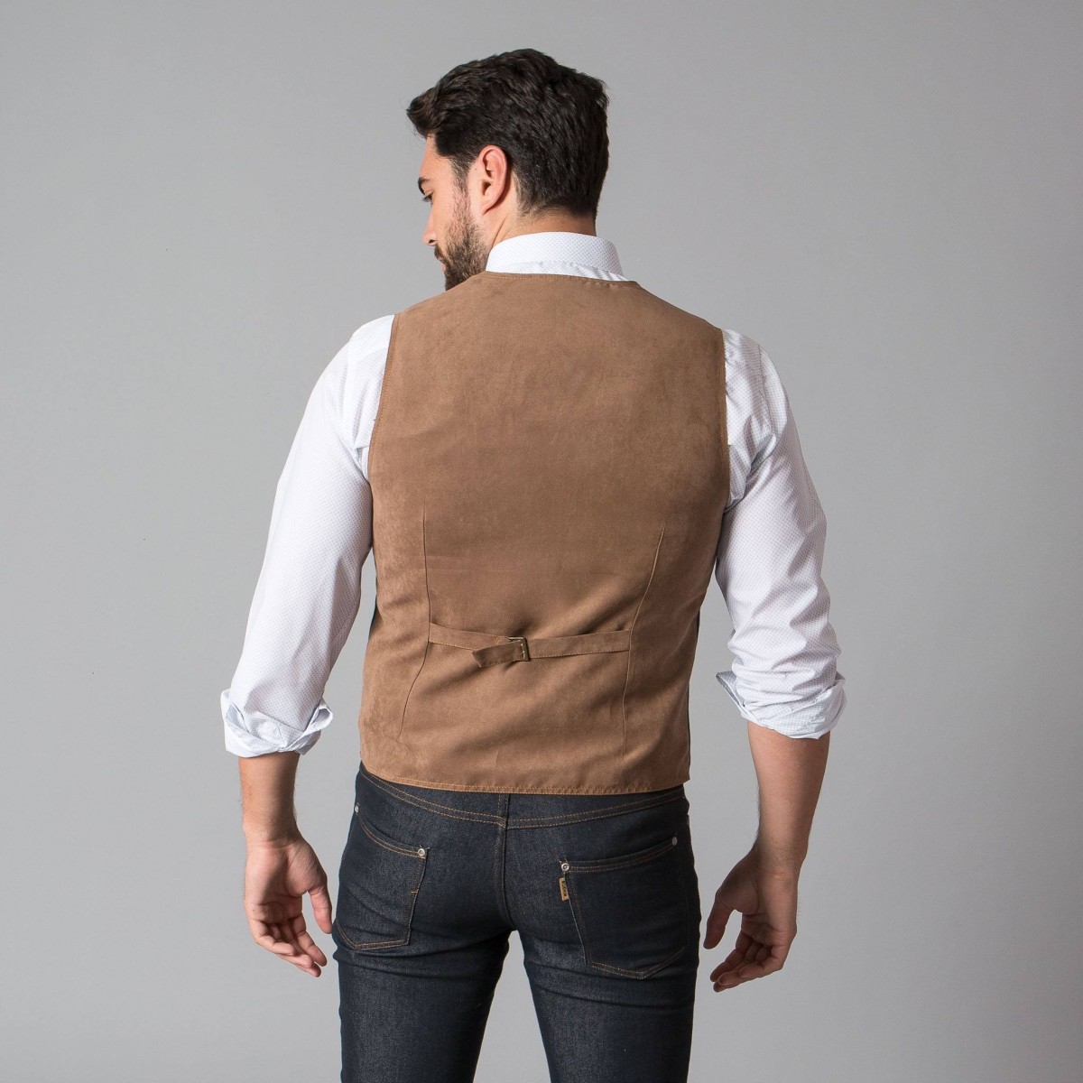 CHALECO VAQUERO HOMBRE