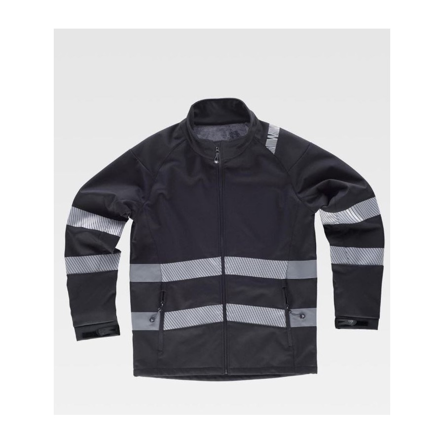 CHAQUETA TERMICA CINTAS FRENTE 