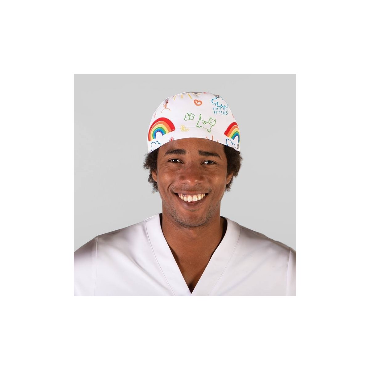 BANDANA SANITARIA ARCOIRIS