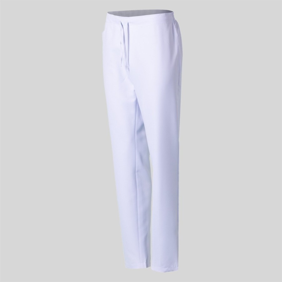 PANTALÓN MUJER 100% MICROFIBRA CON 1 BOLSILLO Blanco