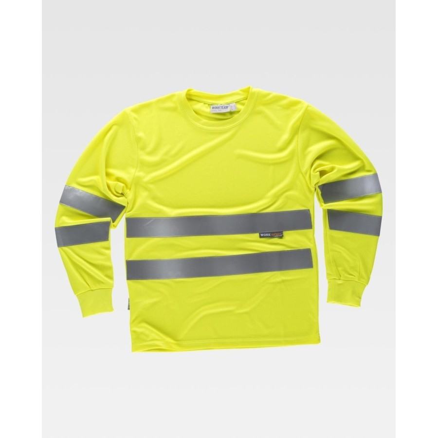 ⭐ CAMISETA REFLECTANTE MANGA LARGA | Azules de Vergara