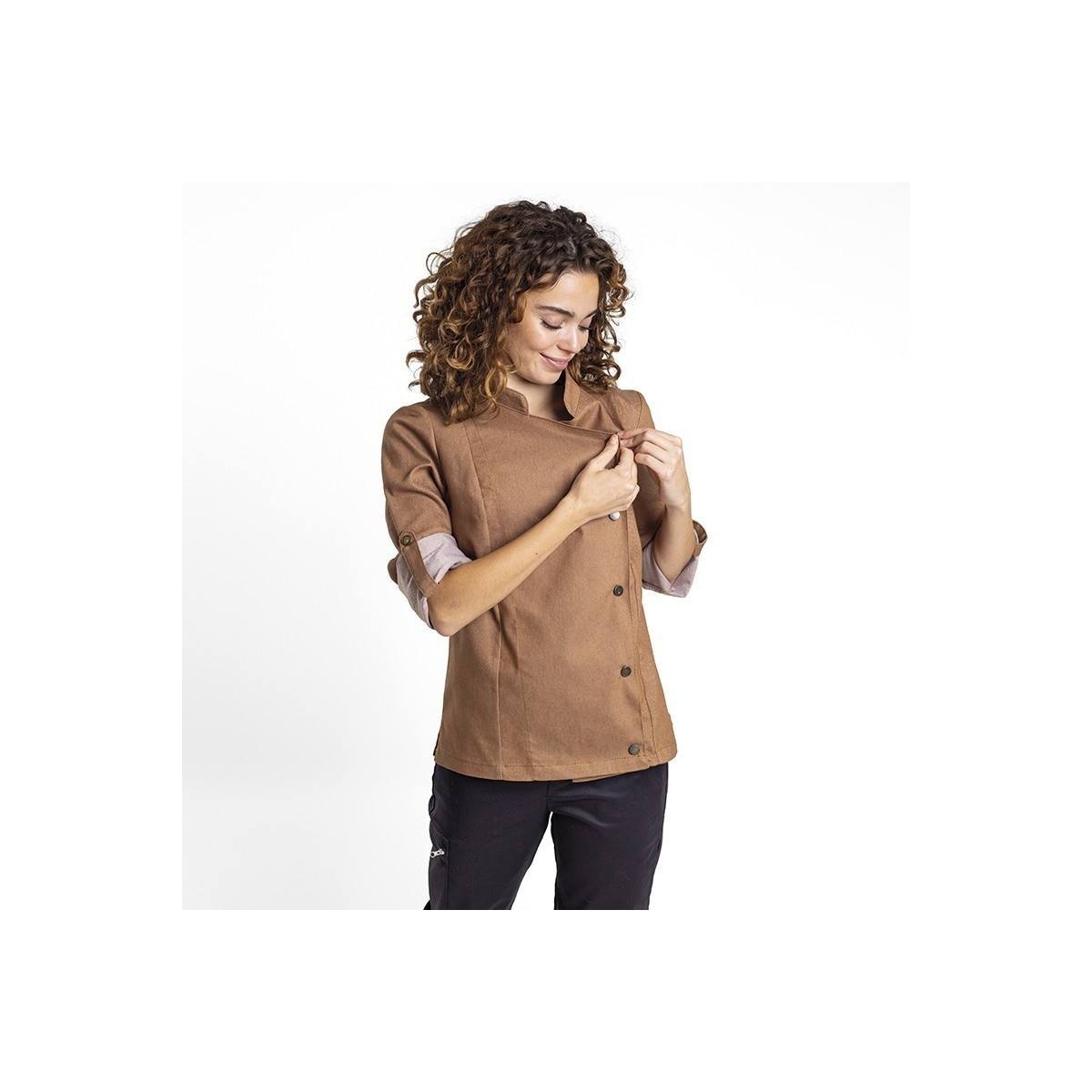 CHAQUETA MUJER MANGAS AJUSTABLES