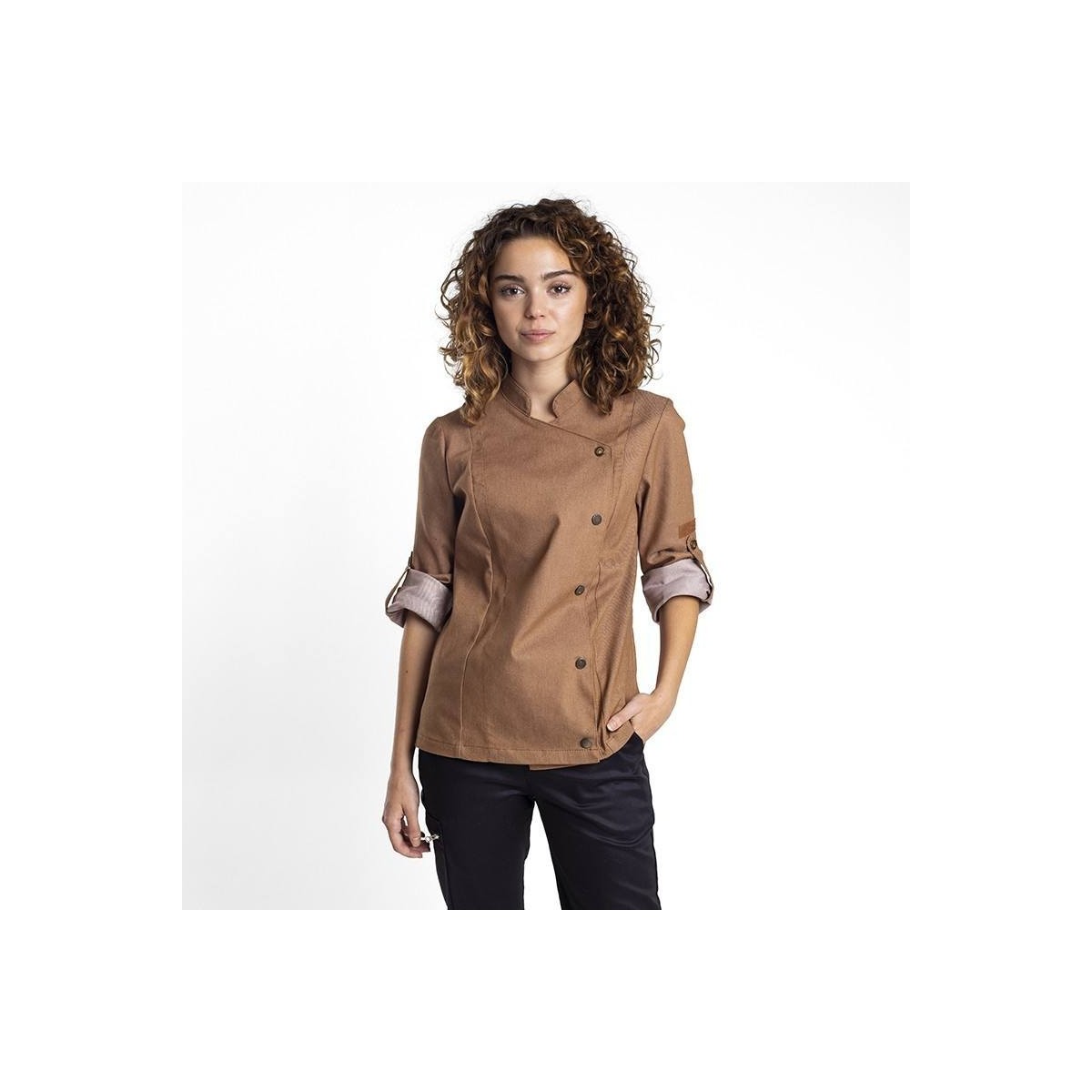 CHAQUETA MUJER MANGAS AJUSTABLES