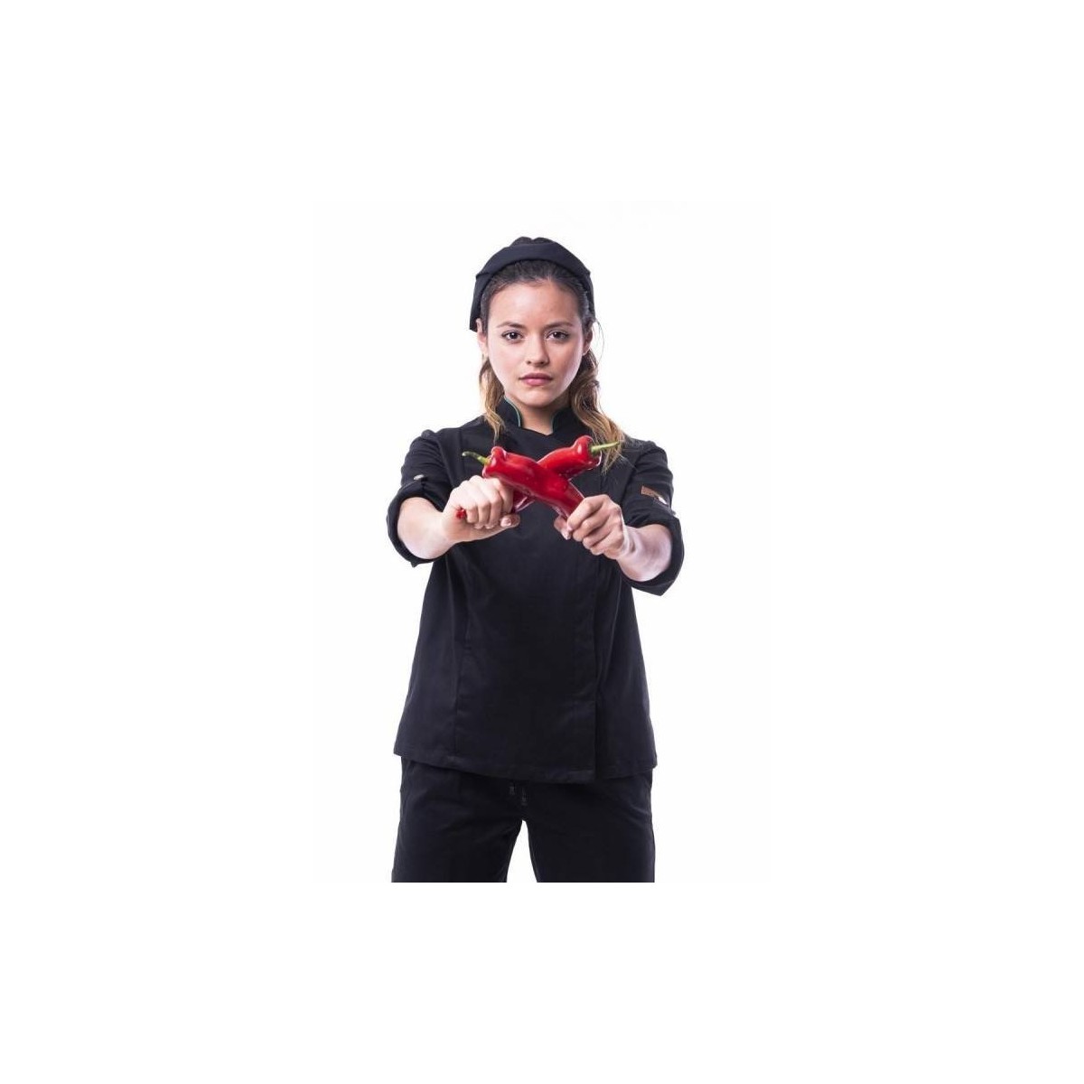 CHAQUETA DE COCINA ESTAMPADA