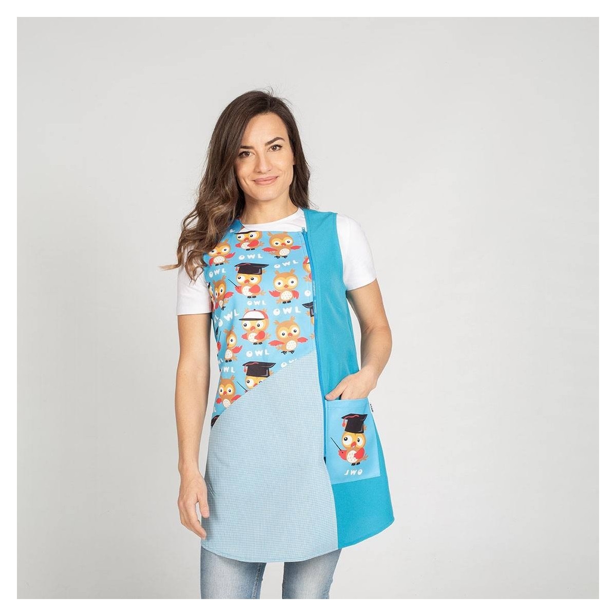 BLUSA COLEGIAL BUHO