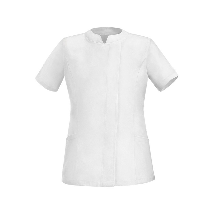 ⭐ CASACA CORCHETES BLANCA | Azules de Vergara