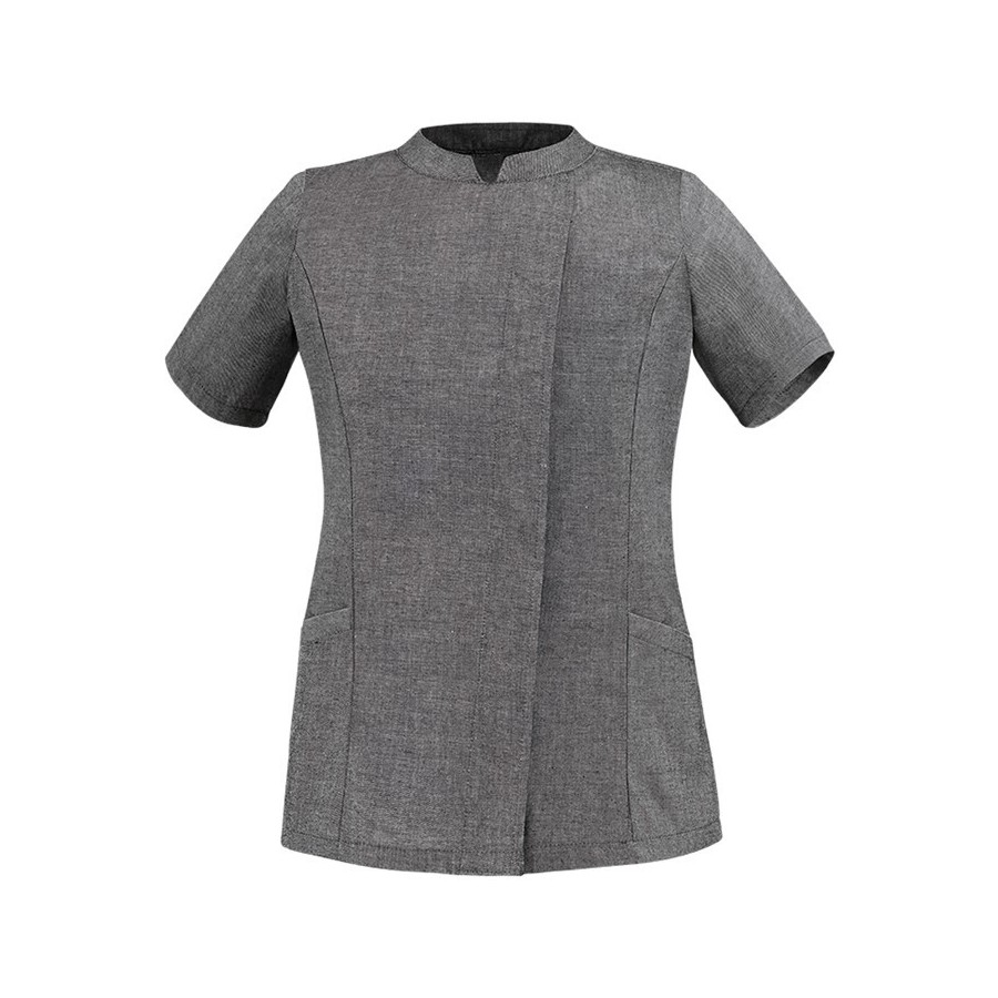 CASACA CORCHETES gris