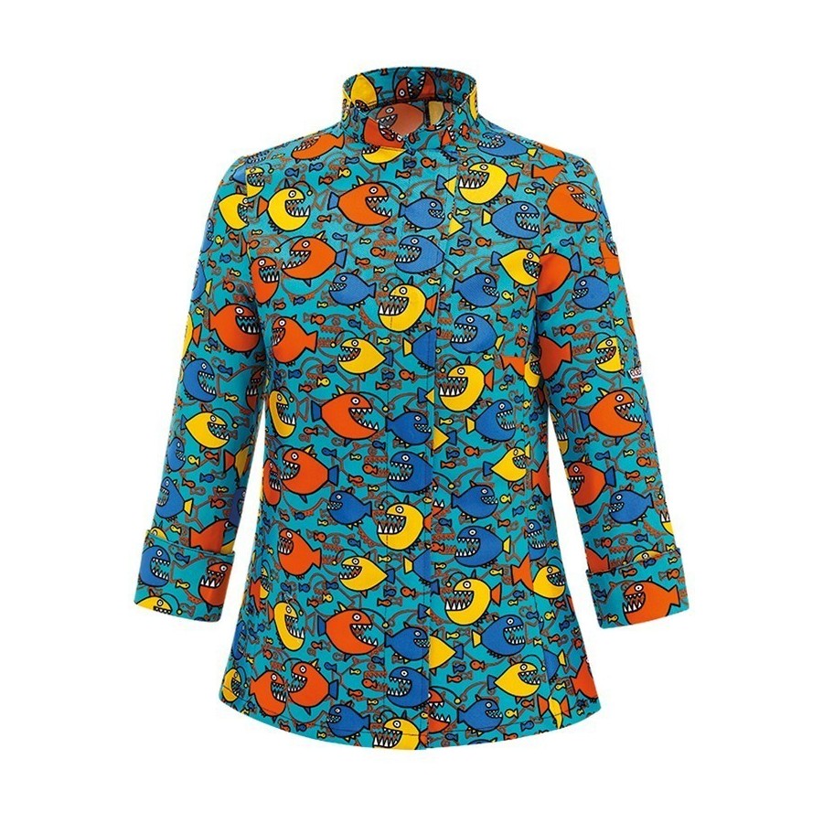 CHAQUETA COCINA PECES perfil
