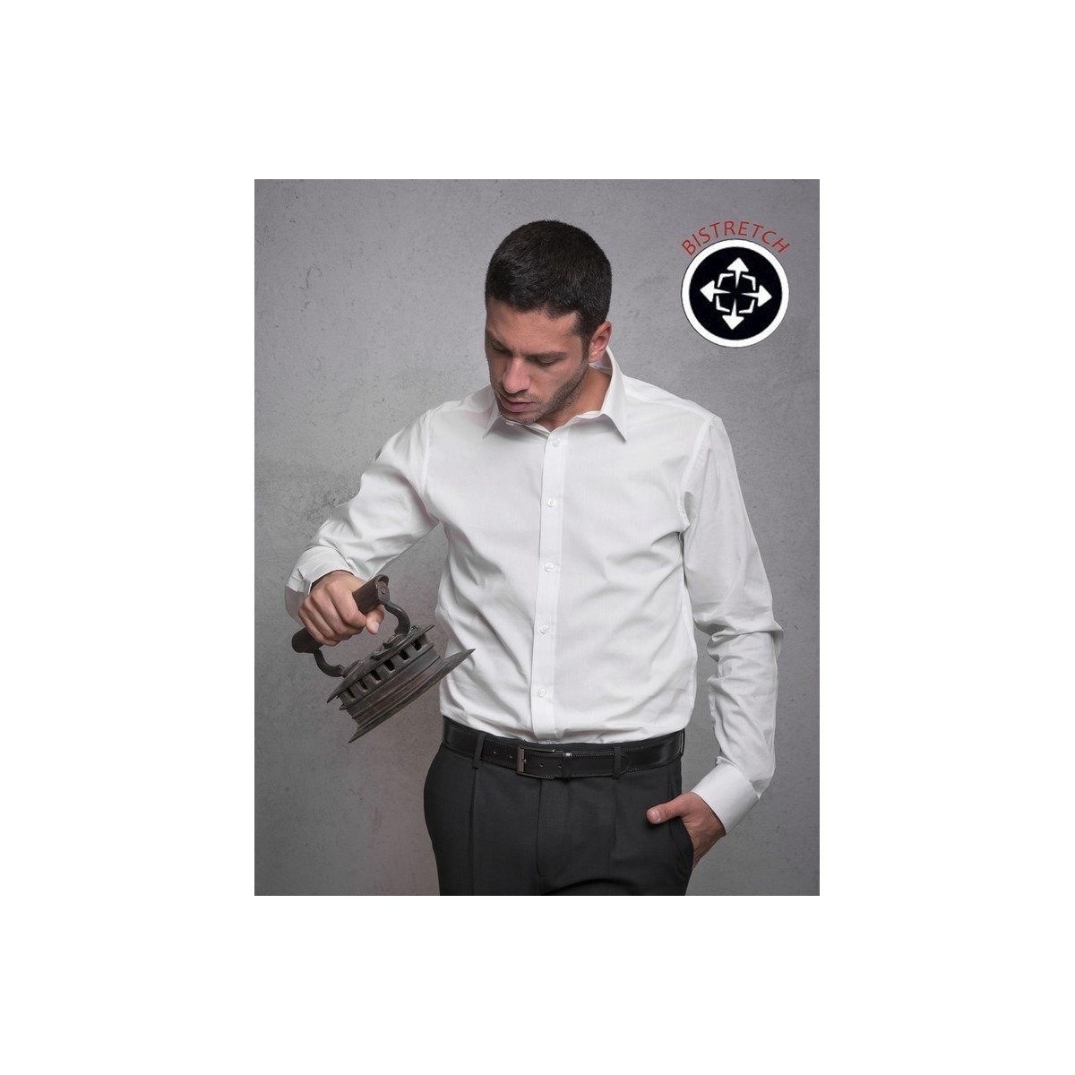 CAMISA ELASTICA PARA HOMBRES