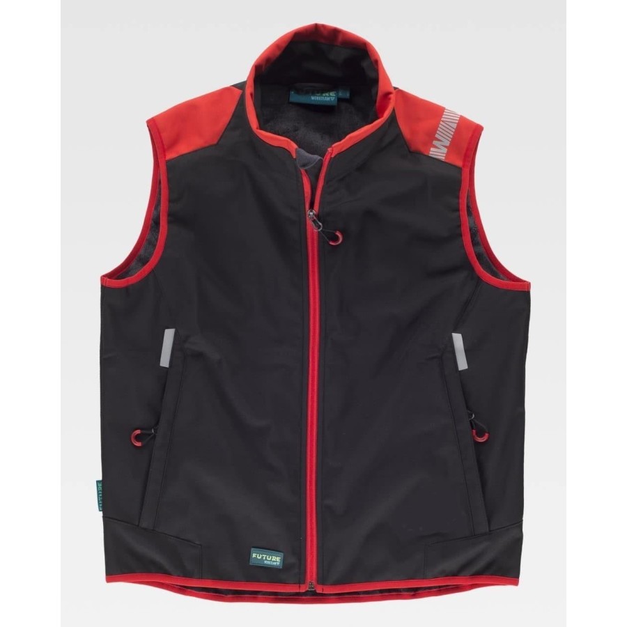 CHALECO COMBINADO rojo
