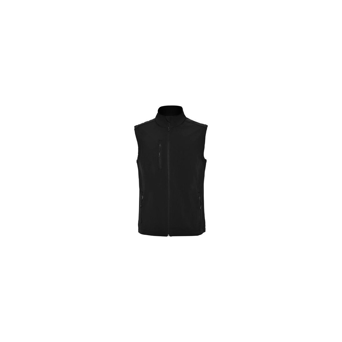 CHALECO SOFTSHELL CON CREMALLERA
