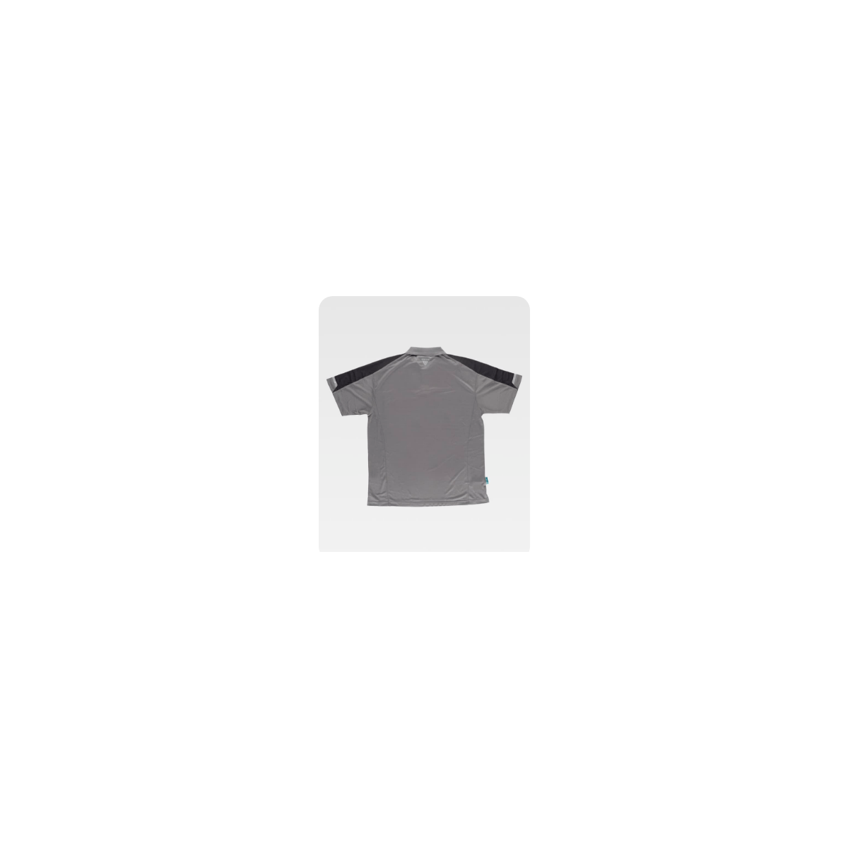 POLO COMBINADO CON DETALLES REFLECTANTES