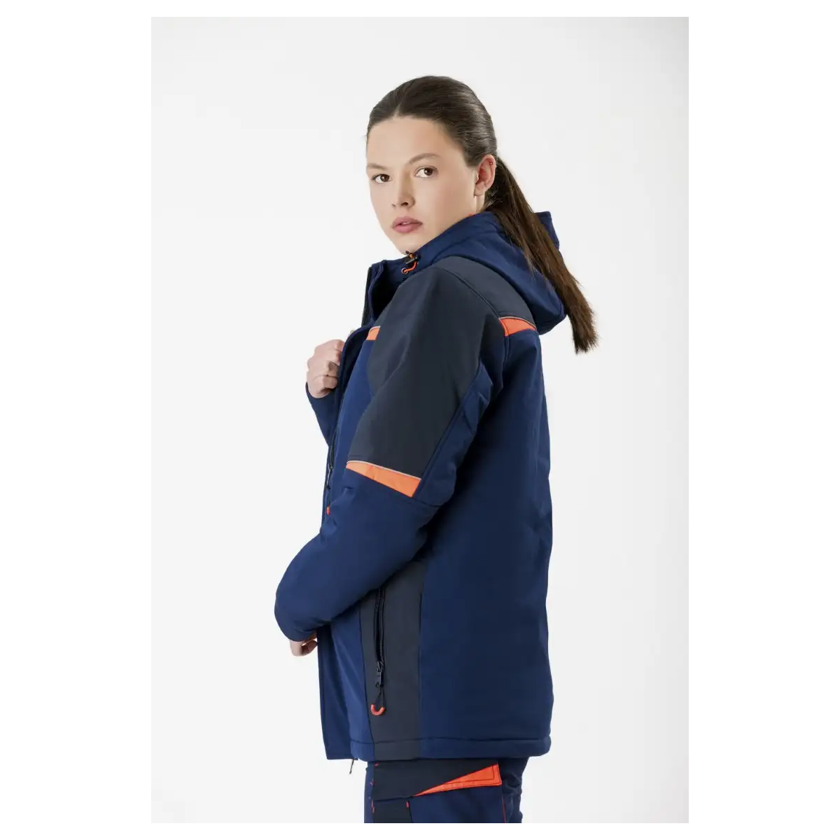 PARKA WORKSHELL ACOLCHADA CON DETALLES REFLECTANTE