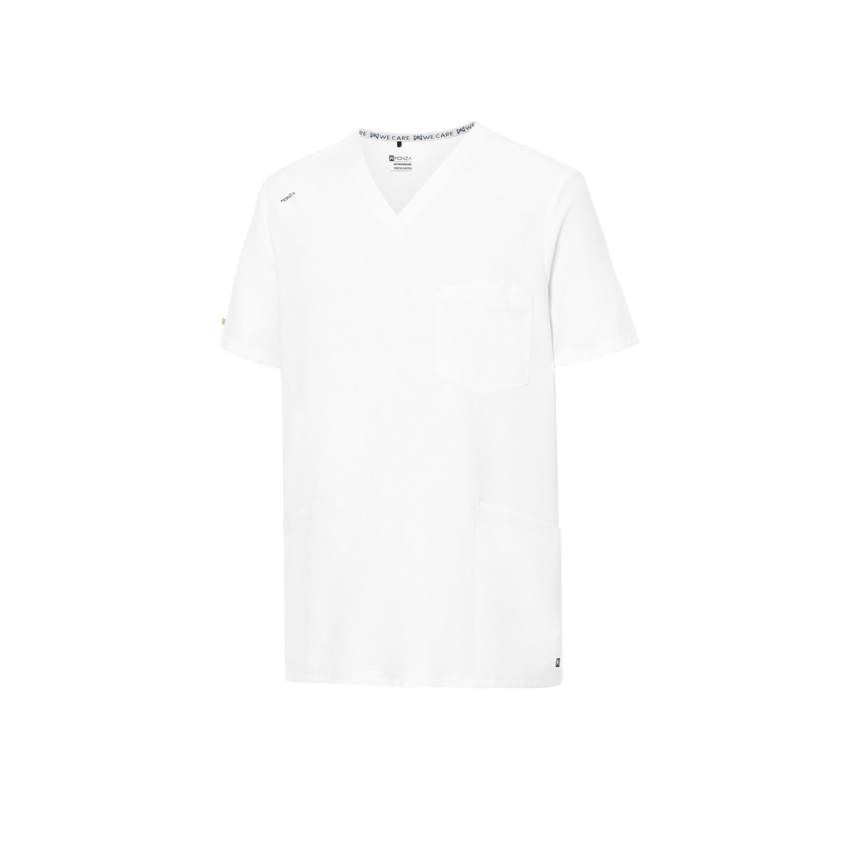 CASACA SANITARIA UNISEX CUELLO V